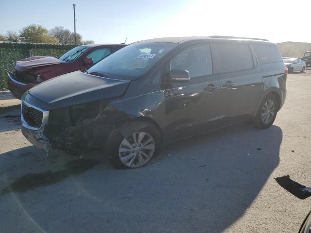 KNDMB5C10G6096717 - 2016 KIA SEDONA LX CHARCOAL photo 1