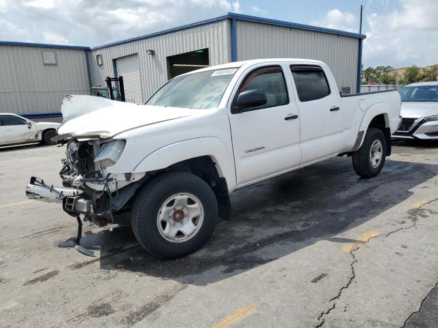 5TEKU72N55Z023781 - 2005 TOYOTA TACOMA DOUBLE CAB PRERUNNER LONG BED WHITE photo 1