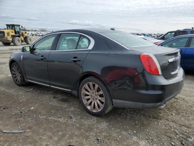 1LNHL9FT3AG615176 - 2010 LINCOLN MKS BLACK photo 2