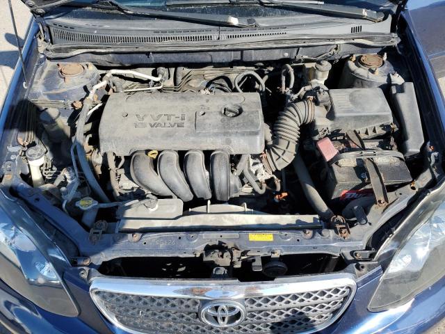 2T1BR30E57C821073 - 2007 TOYOTA COROLLA CE BLUE photo 11