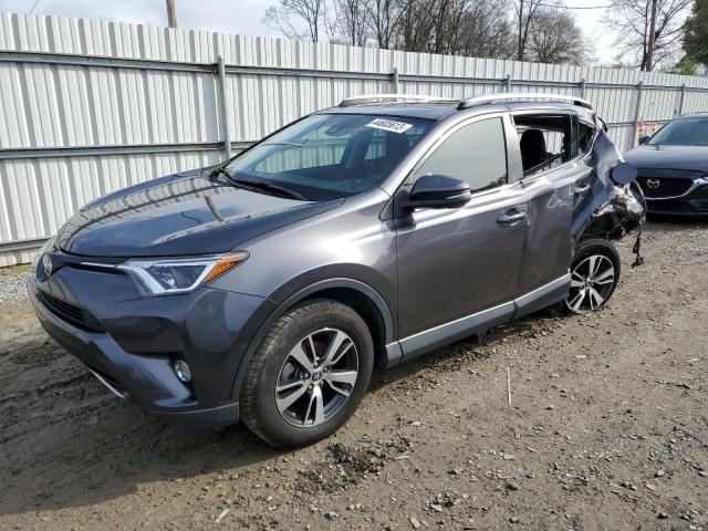 JTMWFREVXJJ753306 - 2018 TOYOTA RAV4 ADVENTURE GRAY photo 1