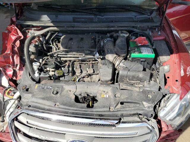 1FAHP2H87FG164095 - 2015 FORD TAURUS SEL RED photo 11