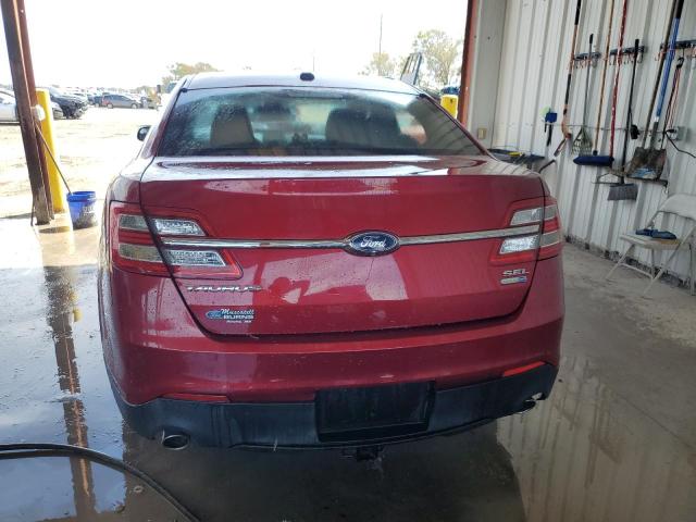 1FAHP2H87FG164095 - 2015 FORD TAURUS SEL RED photo 6