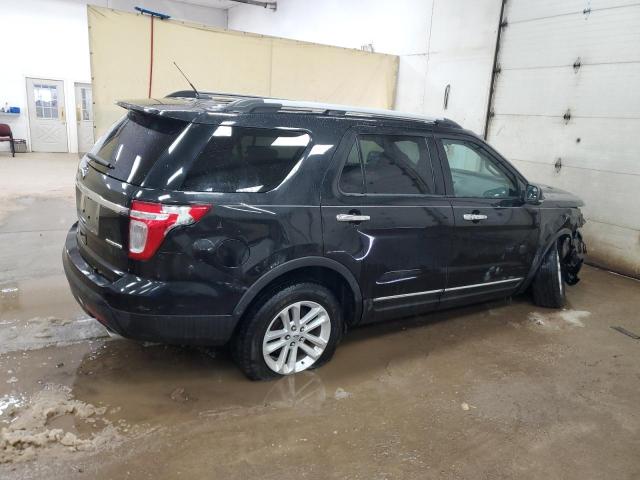 1FM5K7D80DGA07290 - 2013 FORD EXPLORER XLT შავი ფოტო 3