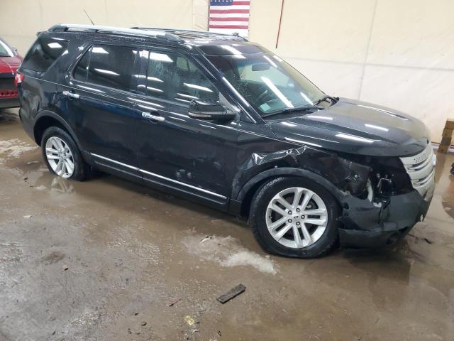1FM5K7D80DGA07290 - 2013 FORD EXPLORER XLT შავი ფოტო 4