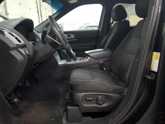 1FM5K7D80DGA07290 - 2013 FORD EXPLORER XLT შავი ფოტო 7