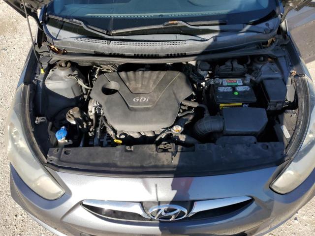 KMHCU4AE6CU183898 - 2012 HYUNDAI ACCENT GLS GRAY photo 11