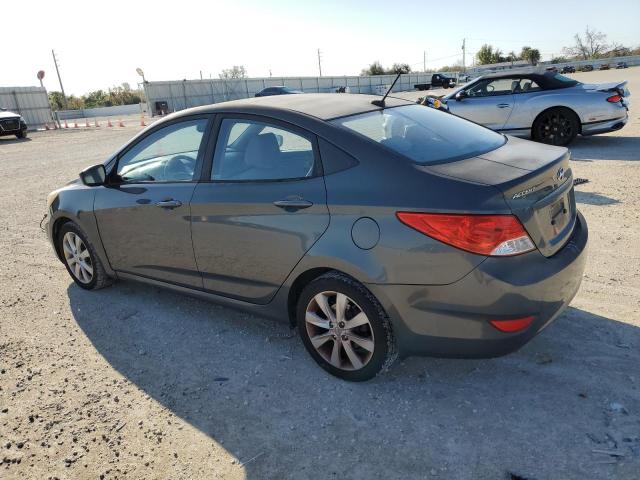 KMHCU4AE6CU183898 - 2012 HYUNDAI ACCENT GLS GRAY photo 2