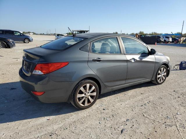 KMHCU4AE6CU183898 - 2012 HYUNDAI ACCENT GLS GRAY photo 3