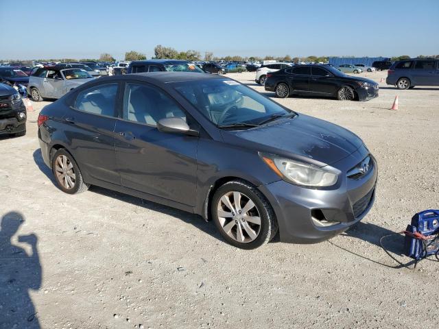 KMHCU4AE6CU183898 - 2012 HYUNDAI ACCENT GLS GRAY photo 4