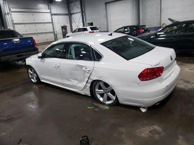 1VWBP7A31CC044031 - 2012 VOLKSWAGEN PASSAT SE WHITE photo 2