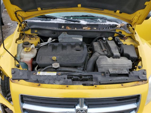 1B3HB48B97D565961 - 2007 DODGE CALIBER SXT YELLOW photo 11