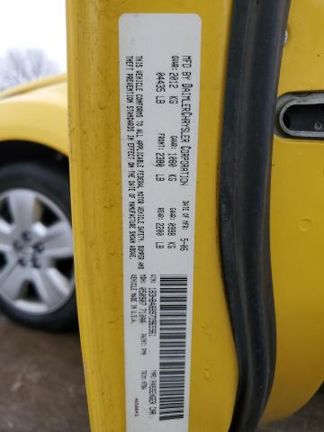 1B3HB48B97D565961 - 2007 DODGE CALIBER SXT YELLOW photo 12