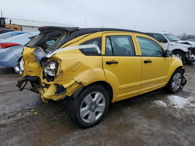 1B3HB48B97D565961 - 2007 DODGE CALIBER SXT YELLOW photo 3