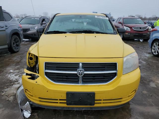 1B3HB48B97D565961 - 2007 DODGE CALIBER SXT YELLOW photo 5