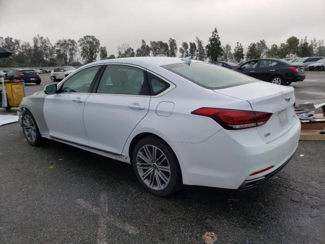 KMTFN4JE5KU321512 - 2019 GENESIS G80 BASE WHITE photo 2