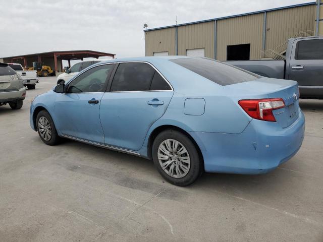 4T1BF1FK2DU703079 - 2013 TOYOTA CAMRY L BLUE photo 2