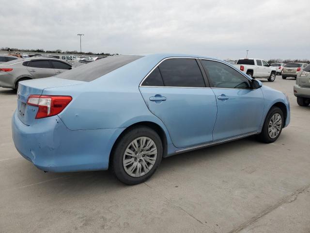 4T1BF1FK2DU703079 - 2013 TOYOTA CAMRY L BLUE photo 3