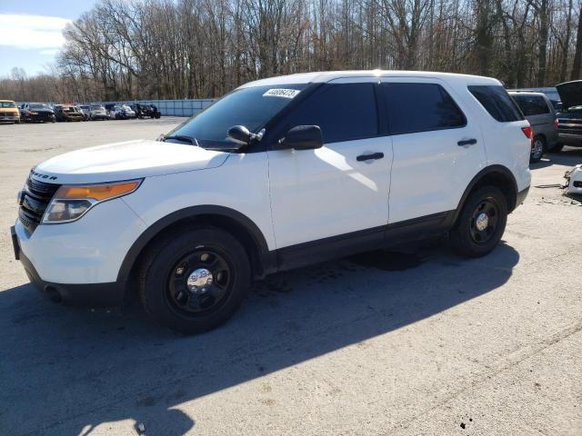 1FM5K8AR9DGC20810 - 2013 FORD EXPLORER POLICE INTERCEPTOR WHITE photo 1