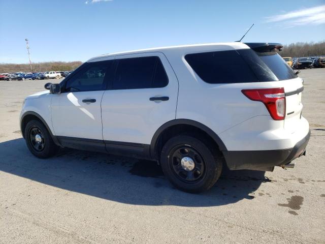 1FM5K8AR9DGC20810 - 2013 FORD EXPLORER POLICE INTERCEPTOR WHITE photo 2