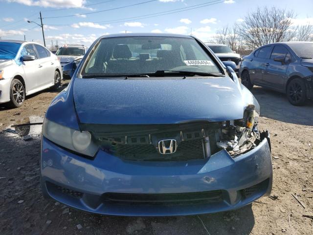 19XFA16509E006949 - 2009 HONDA CIVIC LX BLUE photo 5