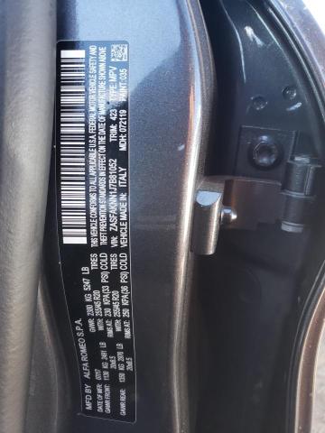 ZASFAKNN1J7B81052 - 2018 ALFA ROMEO STELVIO TI SPORT GRAY photo 14