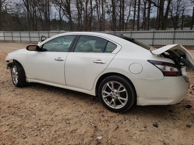 1N4AA5AP7EC450329 - 2014 NISSAN MAXIMA S WHITE photo 2