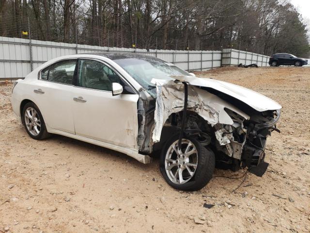 1N4AA5AP7EC450329 - 2014 NISSAN MAXIMA S WHITE photo 4