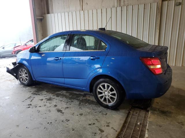 1G1JD5SH5H4157321 - 2017 CHEVROLET SONIC LT BLUE photo 2