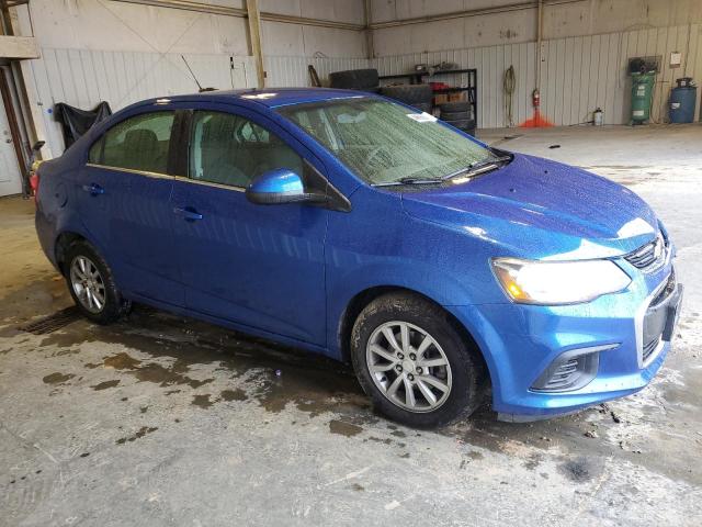 1G1JD5SH5H4157321 - 2017 CHEVROLET SONIC LT BLUE photo 4