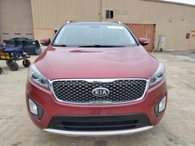 5XYPK4A55GG003314 - 2016 KIA SORENTO SX BURGUNDY photo 5