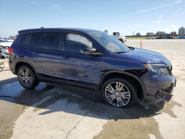 5FNYF7H58MB015993 - 2021 HONDA PASSPORT EXL ლურჯი ფოტო 4