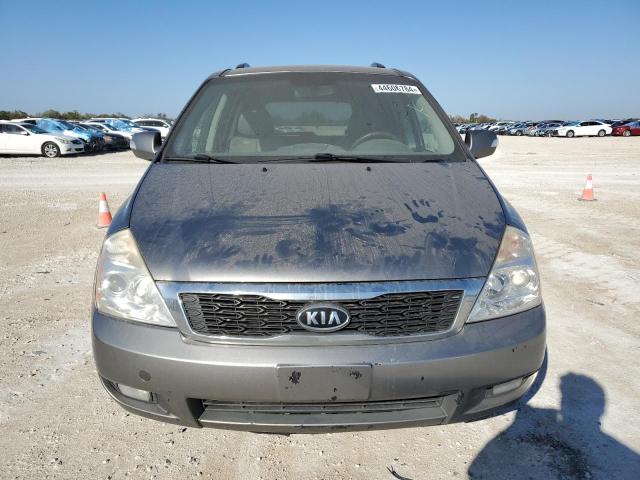 KNDMH4C70B6400473 - 2011 KIA SEDONA EX GRAY photo 5