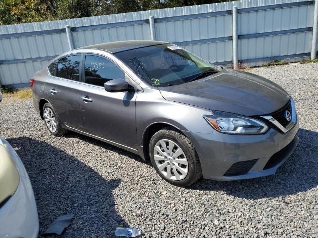 3N1AB7APXHY242883 - 2017 NISSAN SENTRA S GRAY photo 4