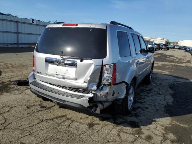 5FNYF3H6XBB053515 - 2011 HONDA PILOT EXL SILVER photo 3