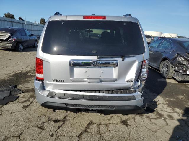 5FNYF3H6XBB053515 - 2011 HONDA PILOT EXL SILVER photo 6