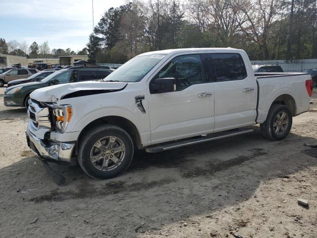 1FTEW1CP7NFA05560 - 2022 FORD F-150 SUPERCREW WHITE photo 1