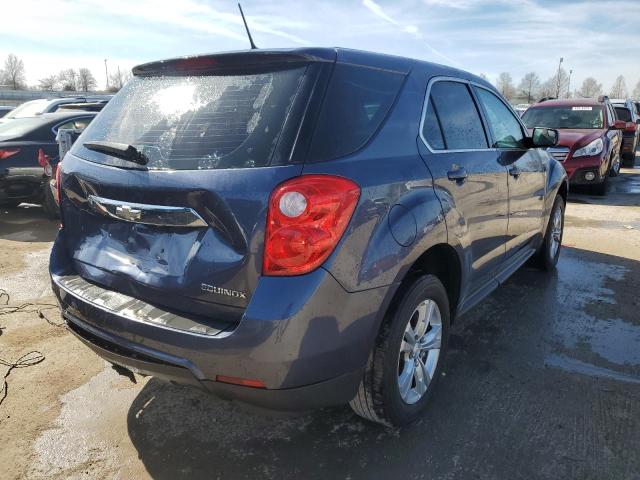 2GNALAEK2E6234254 - 2014 CHEVROLET EQUINOX LS BLUE photo 3