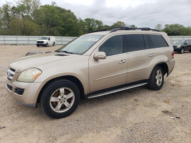 4JGBF71E87A272466 - 2007 MERCEDES-BENZ GL 450 4MATIC BEIGE photo 1