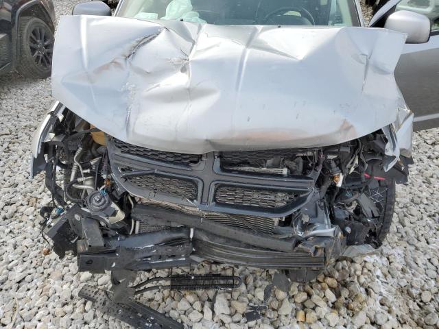 3C4PDCGG9JT369466 - 2018 DODGE JOURNEY CROSSROAD SILVER photo 12