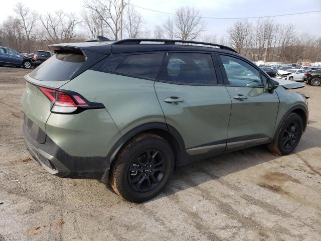 5XYK7CAF3PG108559 - 2023 KIA SPORTAGE X-PRO GREEN photo 3