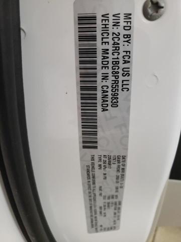 2C4RC1BG8PR559830 - 2023 CHRYSLER PACIFICA TOURING L WHITE photo 13