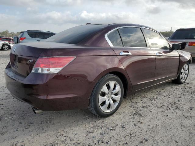 5KBCP3F86AB003691 - 2010 HONDA ACCORD EXL MAROON photo 3