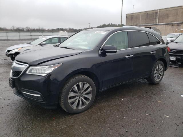 5FRYD4H61EB014763 - 2014 ACURA MDX TECHNOLOGY BLACK photo 1