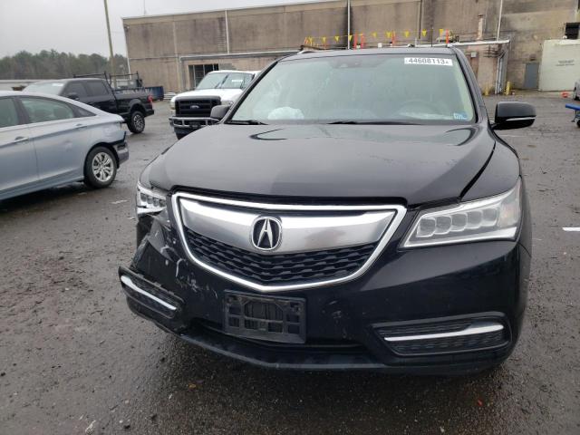 5FRYD4H61EB014763 - 2014 ACURA MDX TECHNOLOGY BLACK photo 5