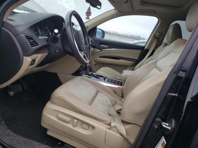 5FRYD4H61EB014763 - 2014 ACURA MDX TECHNOLOGY BLACK photo 7