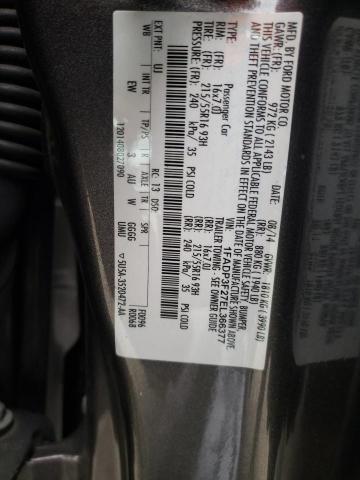 1FADP3F27EL366377 - 2014 FORD FOCUS SE GRAY photo 13