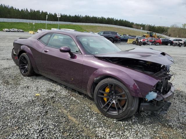 2C3CDZFJ1LH226302 - 2020 DODGE CHALLENGER R/T SCAT PACK PURPLE photo 4