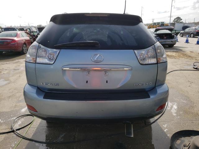 2T2HA31U86C099289 - 2006 LEXUS RX 330 BLUE photo 6