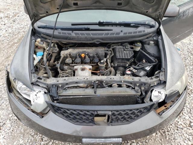 2HGFG118X9H532639 - 2009 HONDA CIVIC EX GRAY photo 11